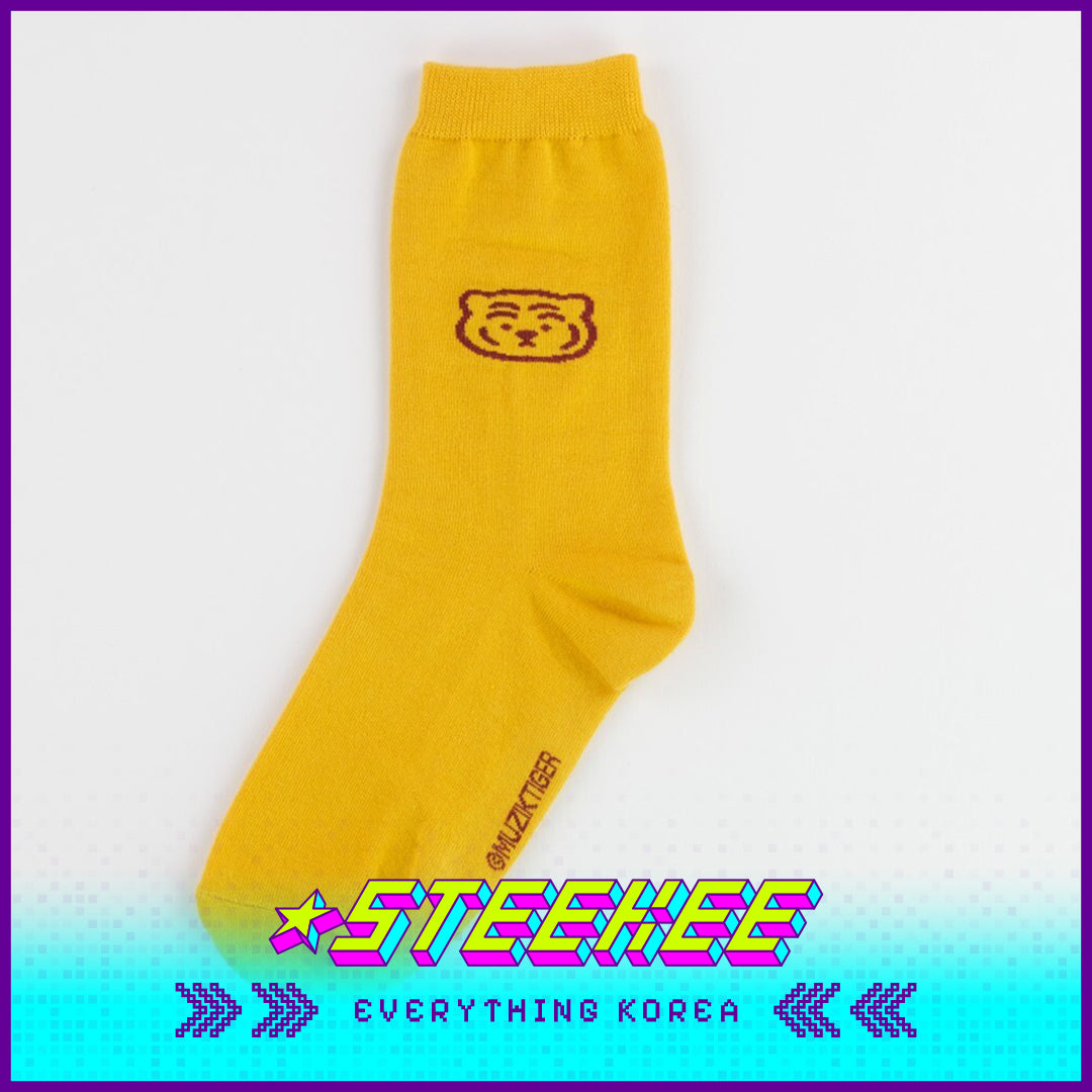 MUZIK TIGER Multiple Color Unisex Ankle Crew Cotton Socks by Steekee Korea 2574