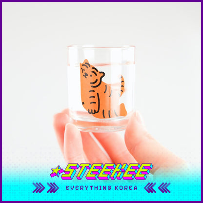 MUZIK TIGER Soju Glass Cup 60ml Souvenir Present Gift by Steekee Korea 2578