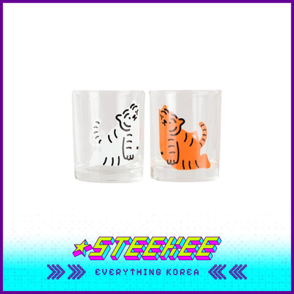 MUZIK TIGER Soju Glass Cup 60ml Souvenir Present Gift by Steekee Korea 2578