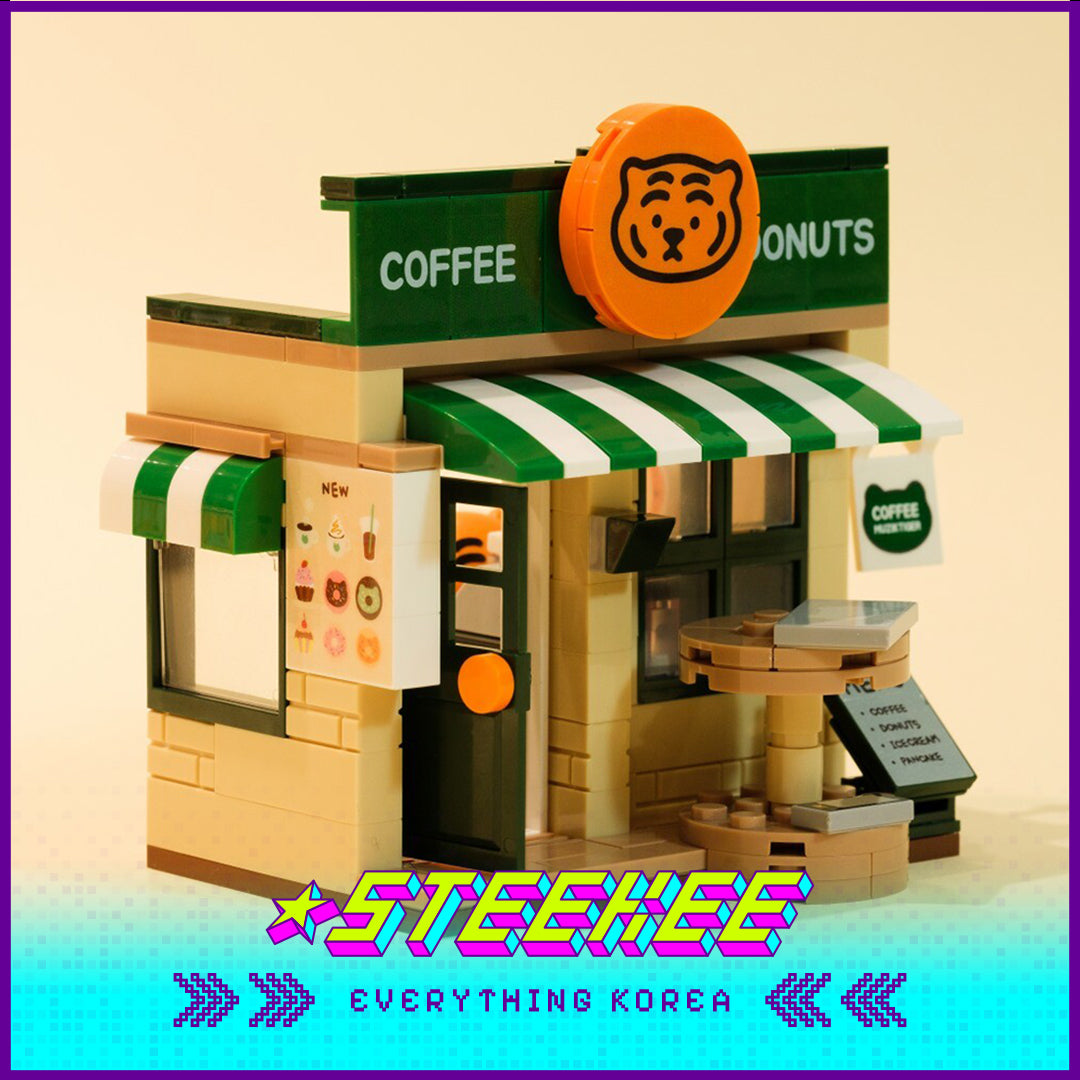 MUZIK TIGER Dessert Cafe Brick Lego Figure Decoration Present Gift for Kids by Steekee Korea 2580