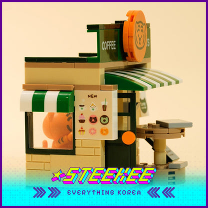 MUZIK TIGER Dessert Cafe Brick Lego Figure Decoration Present Gift for Kids by Steekee Korea 2580