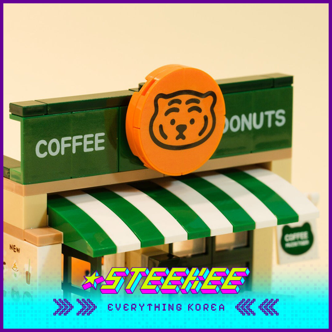 MUZIK TIGER Dessert Cafe Brick Lego Figure Decoration Present Gift for Kids by Steekee Korea 2580