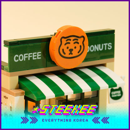 MUZIK TIGER Dessert Cafe Brick Lego Figure Decoration Present Gift for Kids by Steekee Korea 2580