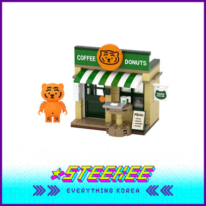 MUZIK TIGER Dessert Cafe Brick Lego Figure Decoration Present Gift for Kids by Steekee Korea 2580