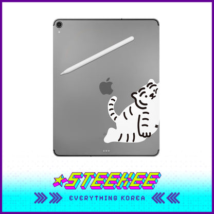 MUZIK TIGER Big Removable Matte Sticker for Laptop Notebook Ipad Tablet by Steekee Korea 2602