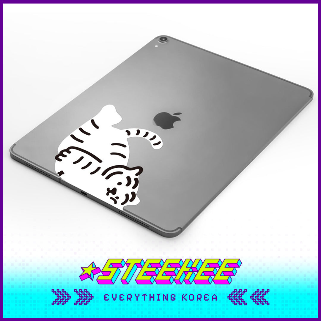 MUZIK TIGER Big Removable Matte Sticker for Laptop Notebook Ipad Tablet by Steekee Korea 2602