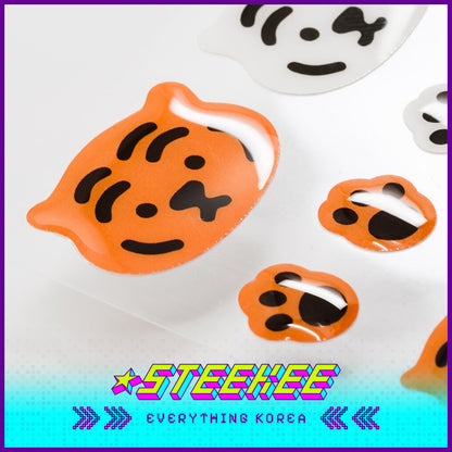 MUZIK TIGER Epoxy 3D Sticker for Notebook Laptop Ipad Tablet Airpods by Steekee Korea 2609