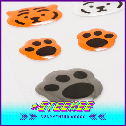 MUZIK TIGER Epoxy 3D Sticker for Notebook Laptop Ipad Tablet Airpods by Steekee Korea 2609