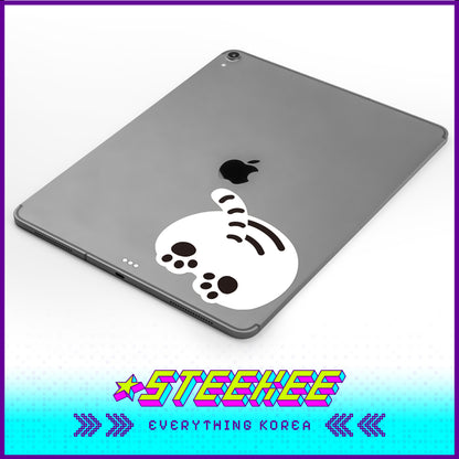 MUZIK TIGER Big Removable Matte Tiger Butt Sticker for Laptop Notebook Ipad by Steekee Korea 2614