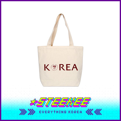 Korea University Mini Canvas Eco Tote Bag by Steekee Korea 2625