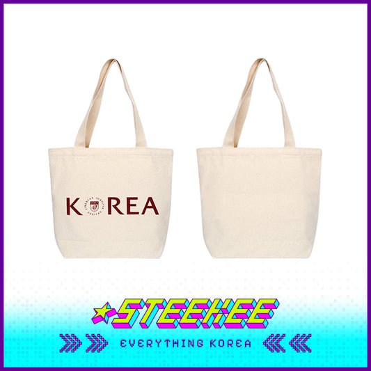 Korea University Mini Canvas Eco Tote Bag by Steekee Korea 2625