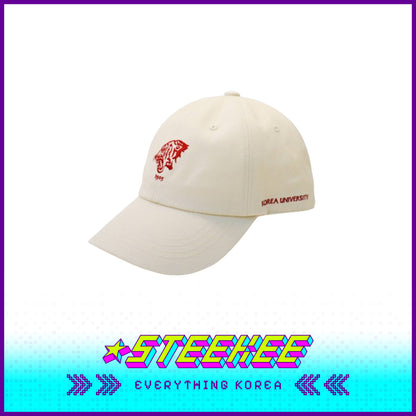 Korea University Classic Tiger Cotton Baseball Cap by Steekee Korea 2627