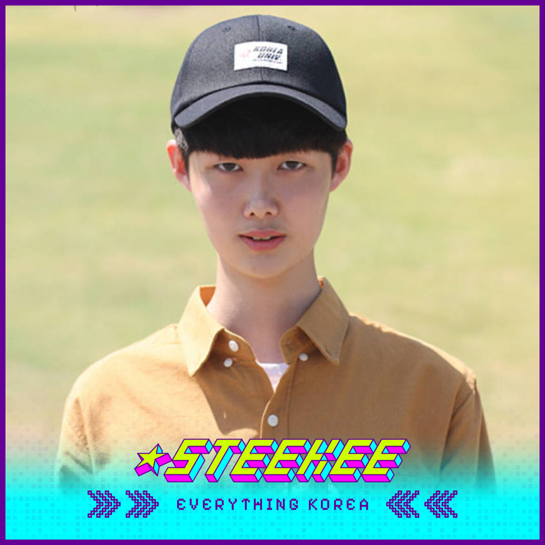 Korea University Label Black School Baseball Cap by Steekee Korea 2628