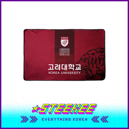 Korea University Versatile Multipurpose Fleece Red Blanket Mat by Steekee Korea 2632