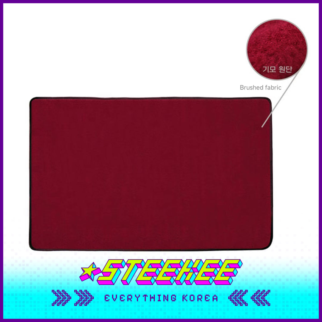 Korea University Versatile Multipurpose Fleece Red Blanket Mat by Steekee Korea 2632