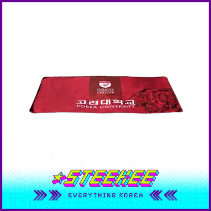 Korea University Versatile Multipurpose Fleece Red Blanket Mat by Steekee Korea 2632