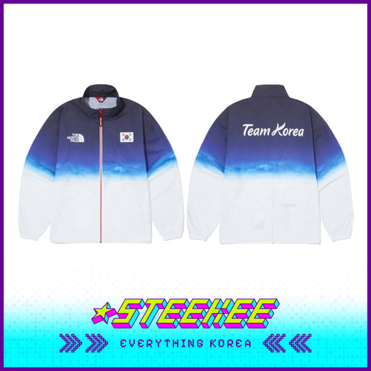 The North Face PO TEAMKOREA Reston Jacket Unisex 2024 Paris Olympics by Steekee Korea 2634