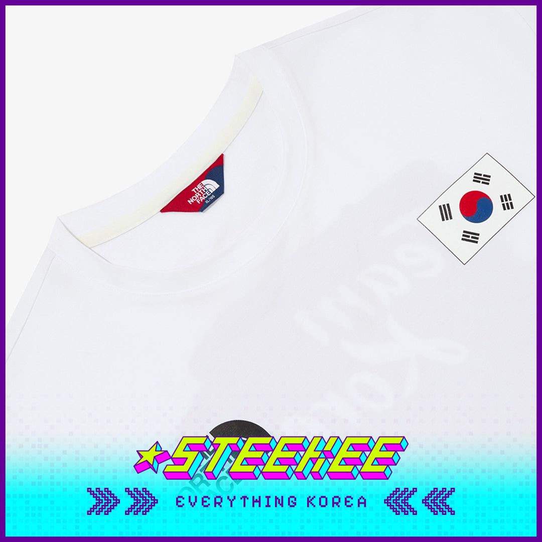 The North Face PO TEAMKOREA Coloring Print T-shirt 2024 Paris Olympics by Steekee Korea 2636