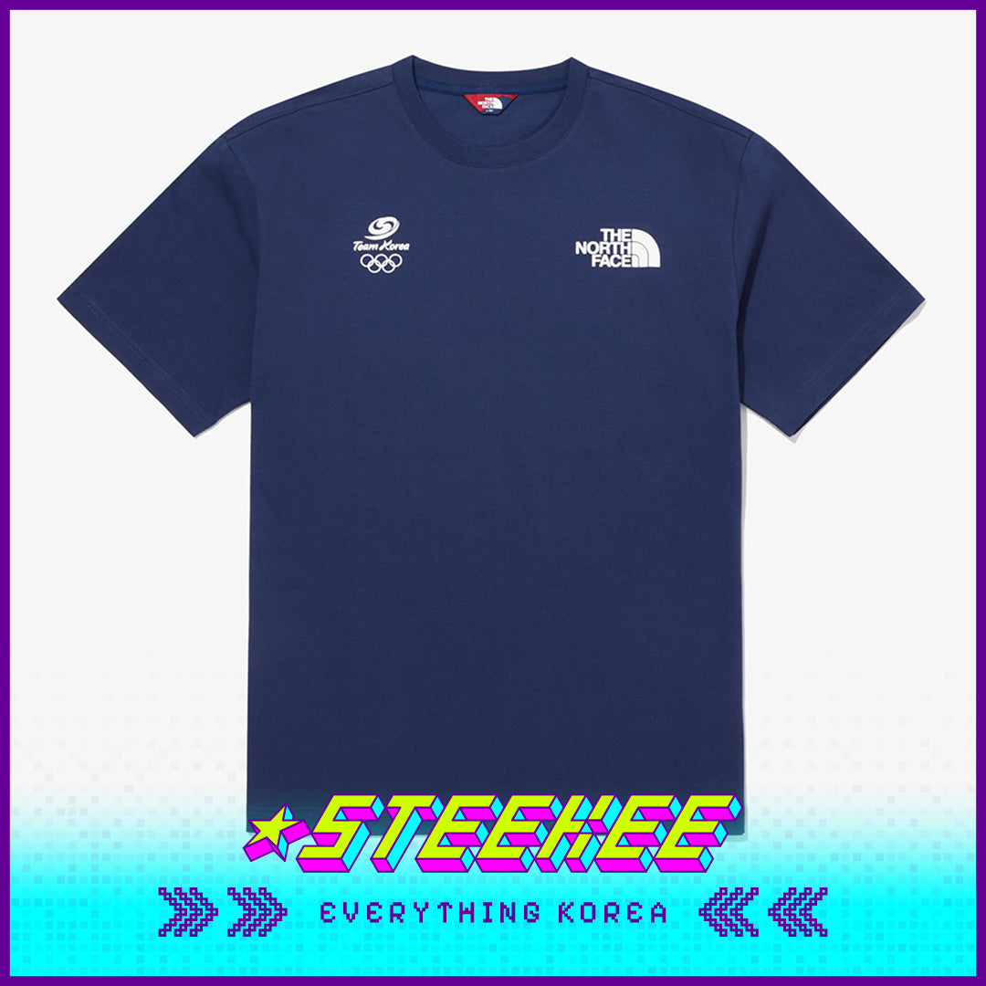 The North Face PO TEAMKOREA One Earth T-shirt 2024 Paris Olympics by Steekee Korea 2637