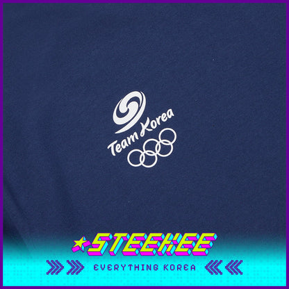 The North Face PO TEAMKOREA One Earth T-shirt 2024 Paris Olympics by Steekee Korea 2637