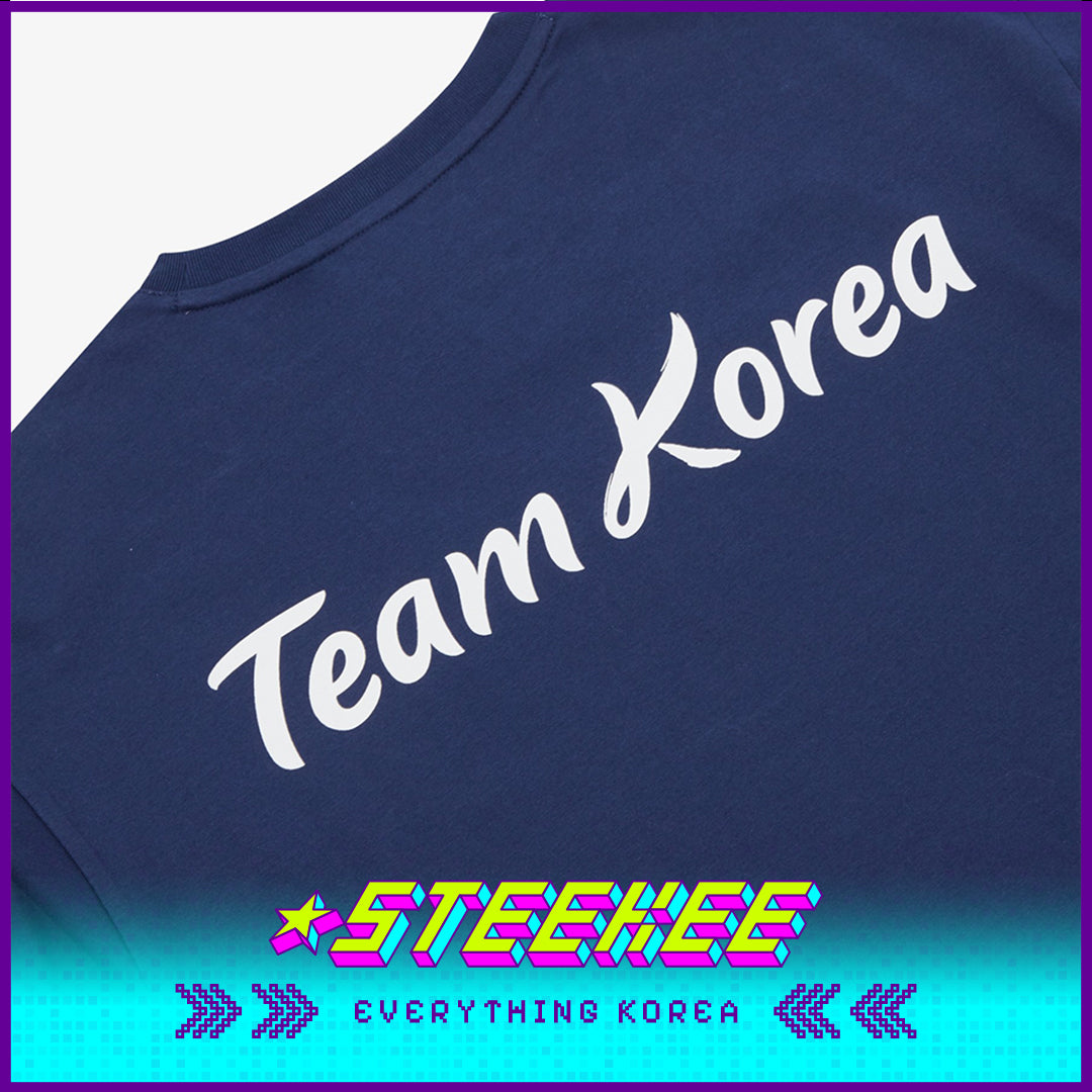 The North Face PO TEAMKOREA One Earth T-shirt 2024 Paris Olympics by Steekee Korea 2637