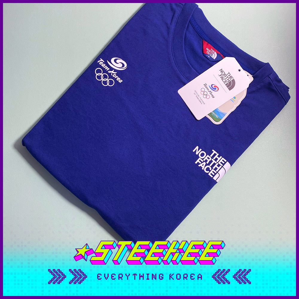 The North Face PO TEAMKOREA One Earth T-shirt 2024 Paris Olympics by Steekee Korea 2637