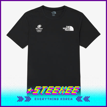 The North Face PO TEAMKOREA Ice Day Earth T-shirt 2024 Paris Olympics by Steekee Korea 2638