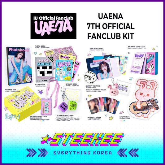 IU Uaena 7th Official Fan Club Kit Member Gift by Steekee Korea 2644