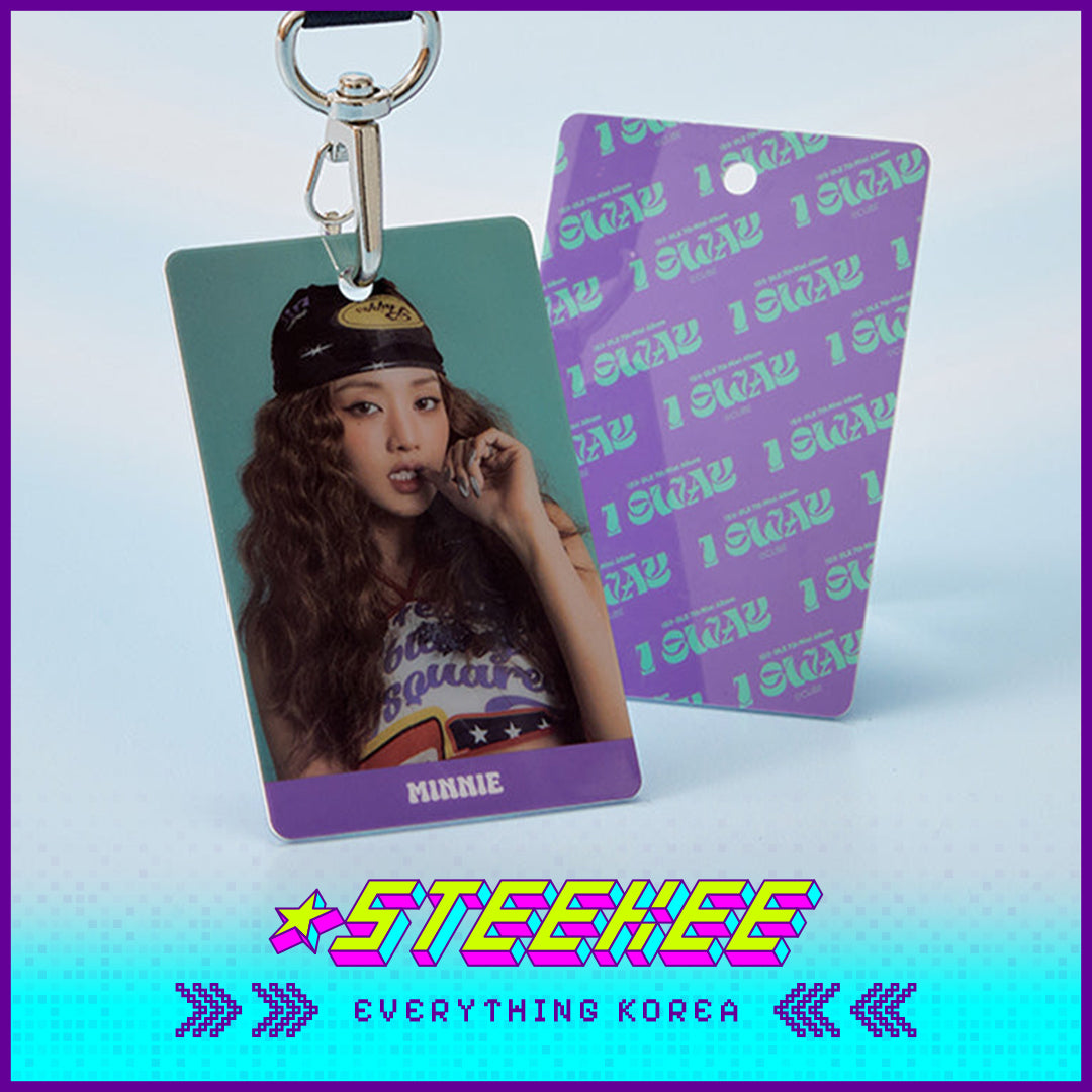 (G)I-DLE KLAXON Backstage Pass Lanyard Photo by Steekee Korea 2669