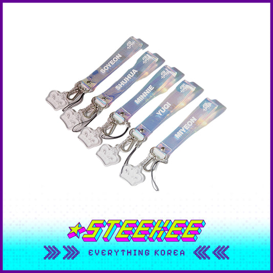 (G)I-DLE Neverland Concert Light Stick Strap by Steekee Korea 2672
