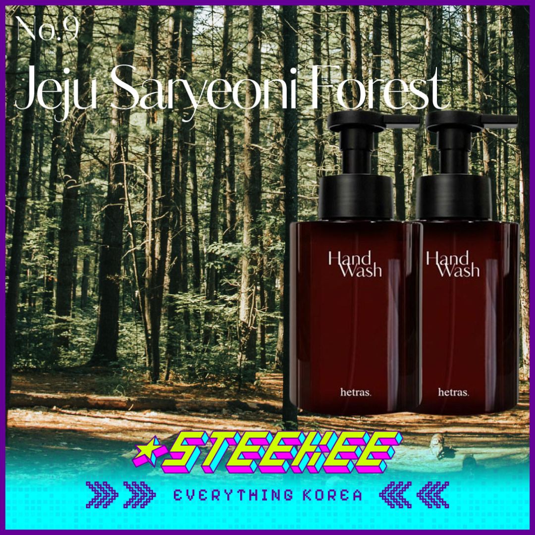 Hetras Premium Perfume Bubble Hand Wash Set of 2 515ml by Steekee Korea 2469
