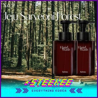 Hetras Premium Perfume Bubble Hand Wash Set of 2 515ml by Steekee Korea 2469