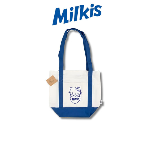 Lotte Milkis x Sanrio Characters Hello Kitty Eco Tote Bag NFS GWP by zilleon 2888