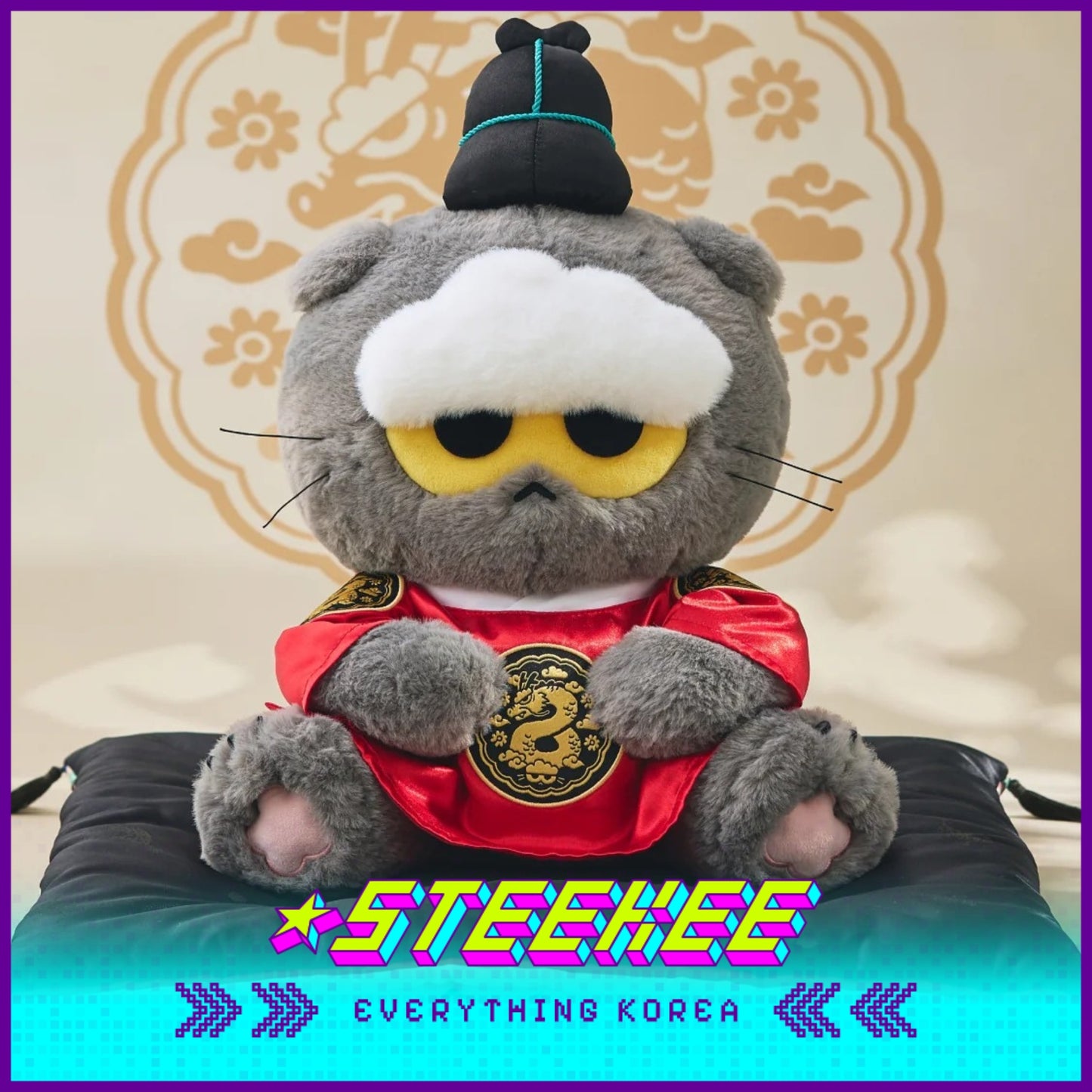 ZO&FRIENDS ZOA Medium Plush K-Edition by Steekee Korea 5012