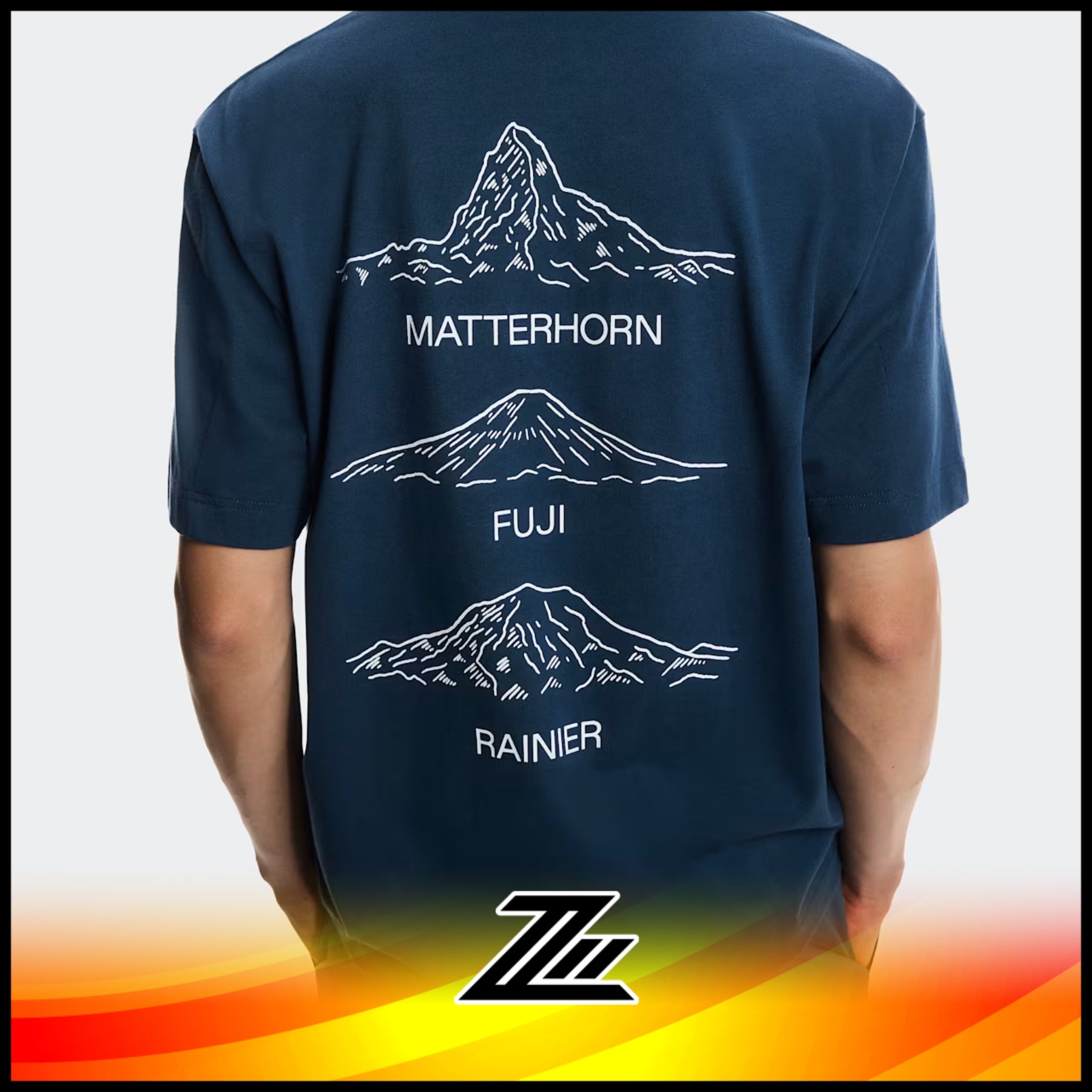 On Studio-T x BEAMS REI Pacific Mountain T-Shirt – Steekee