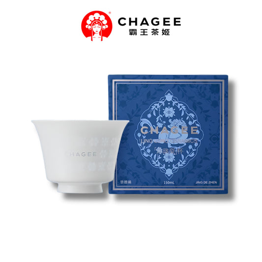 CHAGEE China Linglong Porcelain Tea Cup 150ml Gift Box