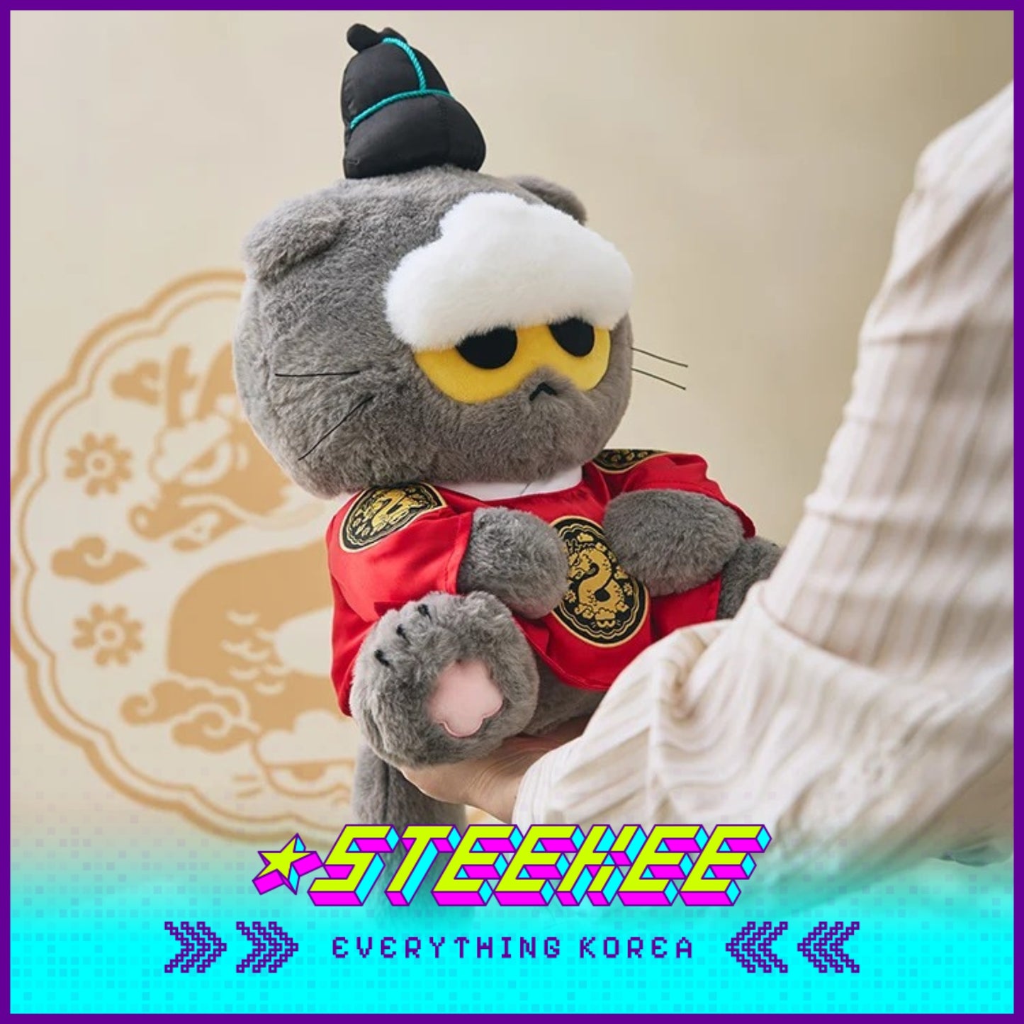 ZO&FRIENDS ZOA Medium Plush K-Edition by Steekee Korea 5012