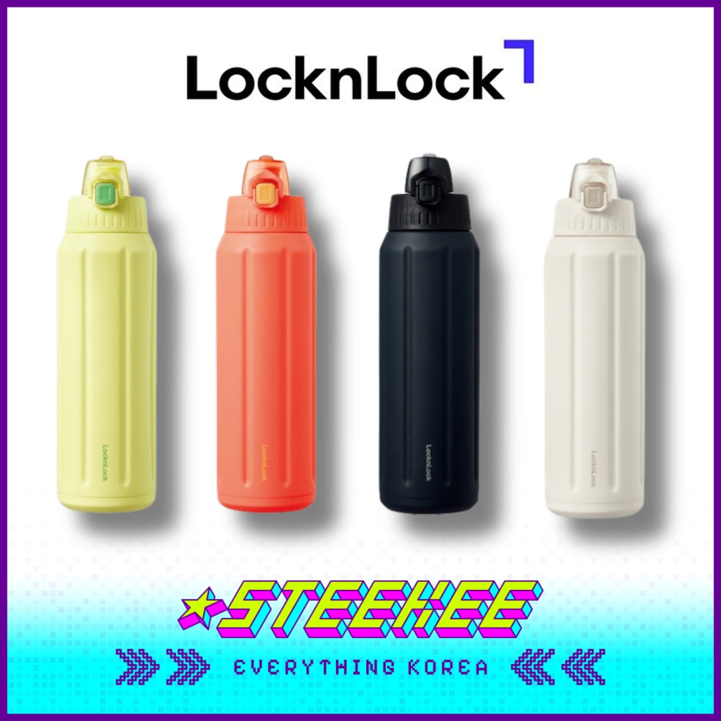 LocknLock SLO Light Tumbler 600ml LHC3335 by Steekee Korea 4525
