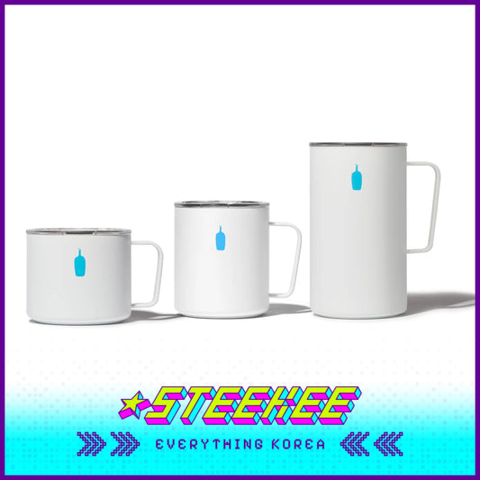 BLUE BOTTLE COFFEE X MiiR Travel Mug Cup White by Steekee Korea 2399