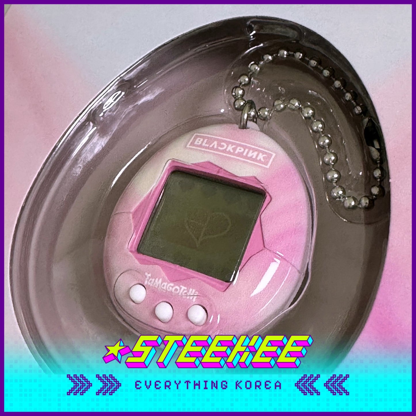 Tamagotchi X BLACKPINK Original Tamagotchi Pink by Steekee Korea 5003