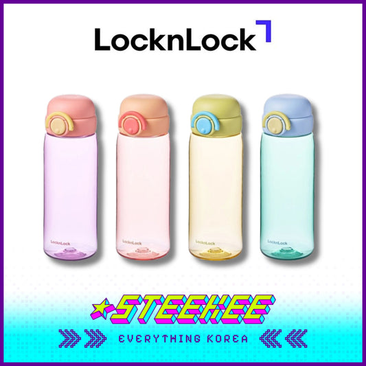LocknLock School Fit Switch Cap Bottle 520ml ABF884 by Steekee Korea 4538