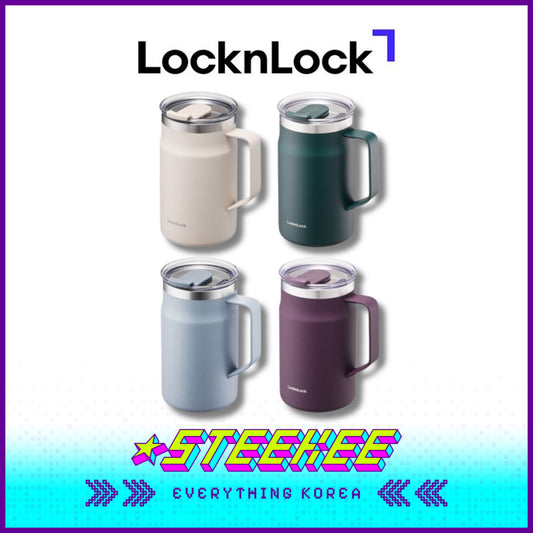 LocknLock Metro Mug Tumbler 600ml LHC4282 by Steekee Korea 4528