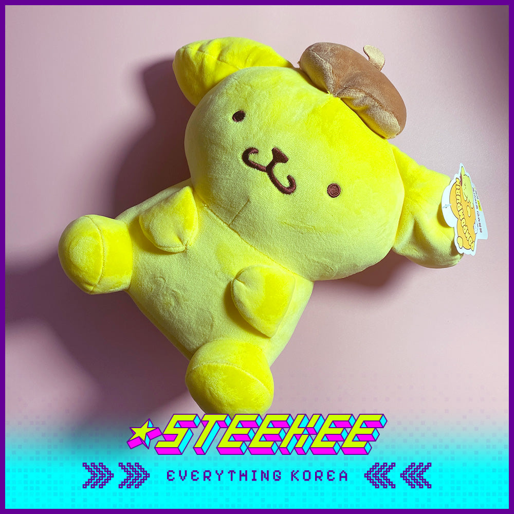 Daiso Pompompurin Soft Plush Kids Toy by Steekee Korea 2481