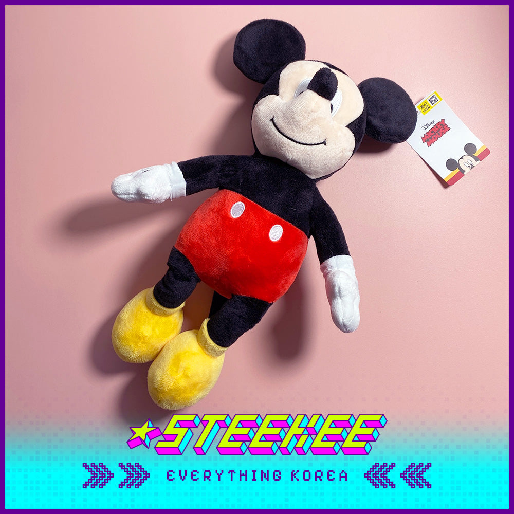 Daiso Disney Mickey Mouse Plush Soft Toy by Steekee Korea 2485