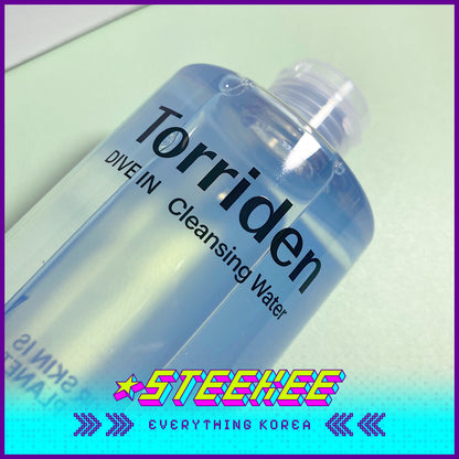 Torriden Dive-In Low Molecular Hyaluronic Acid Cleansing Water 400ml by Steekee Korea 2440