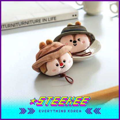 Daiso Disney Chip 'n' Dale Plush Soft Toy Hanging Doll by Steekee Korea 3060