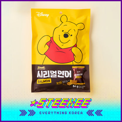 Daiso Disney Toy Story Pet Snacks Salmon Chicken Tuna Sandwich Crisp Cereal 80g by Steekee Korea 3064