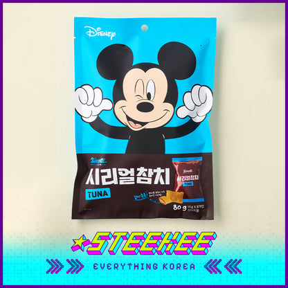 Daiso Disney Toy Story Pet Snacks Salmon Chicken Tuna Sandwich Crisp Cereal 80g by Steekee Korea 3064
