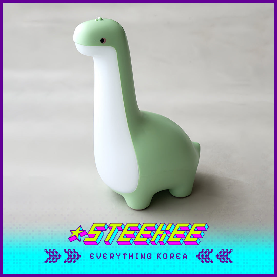 Daiso Daiso Dinosaur USB Rechargeable Atmosphere Night Light Sleeping Lamp by Steekee Korean 3066