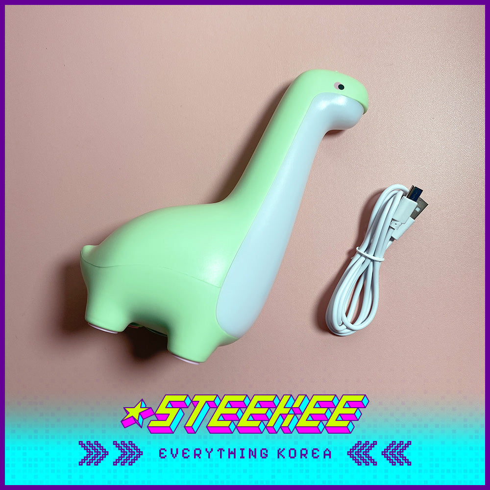 Daiso Daiso Dinosaur USB Rechargeable Atmosphere Night Light Sleeping Lamp by Steekee Korean 3066